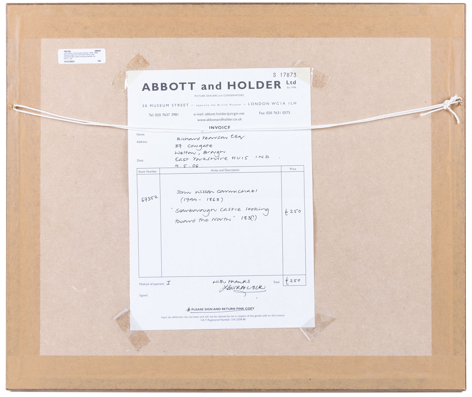 John Wilson Carmichael (British 1800-1868): 'Scarborough from the North West' and 'Scarborough Castle looking towards the North', pair of pencil sketches signed titled and dated 1835?, 24cm x 34cm (2)