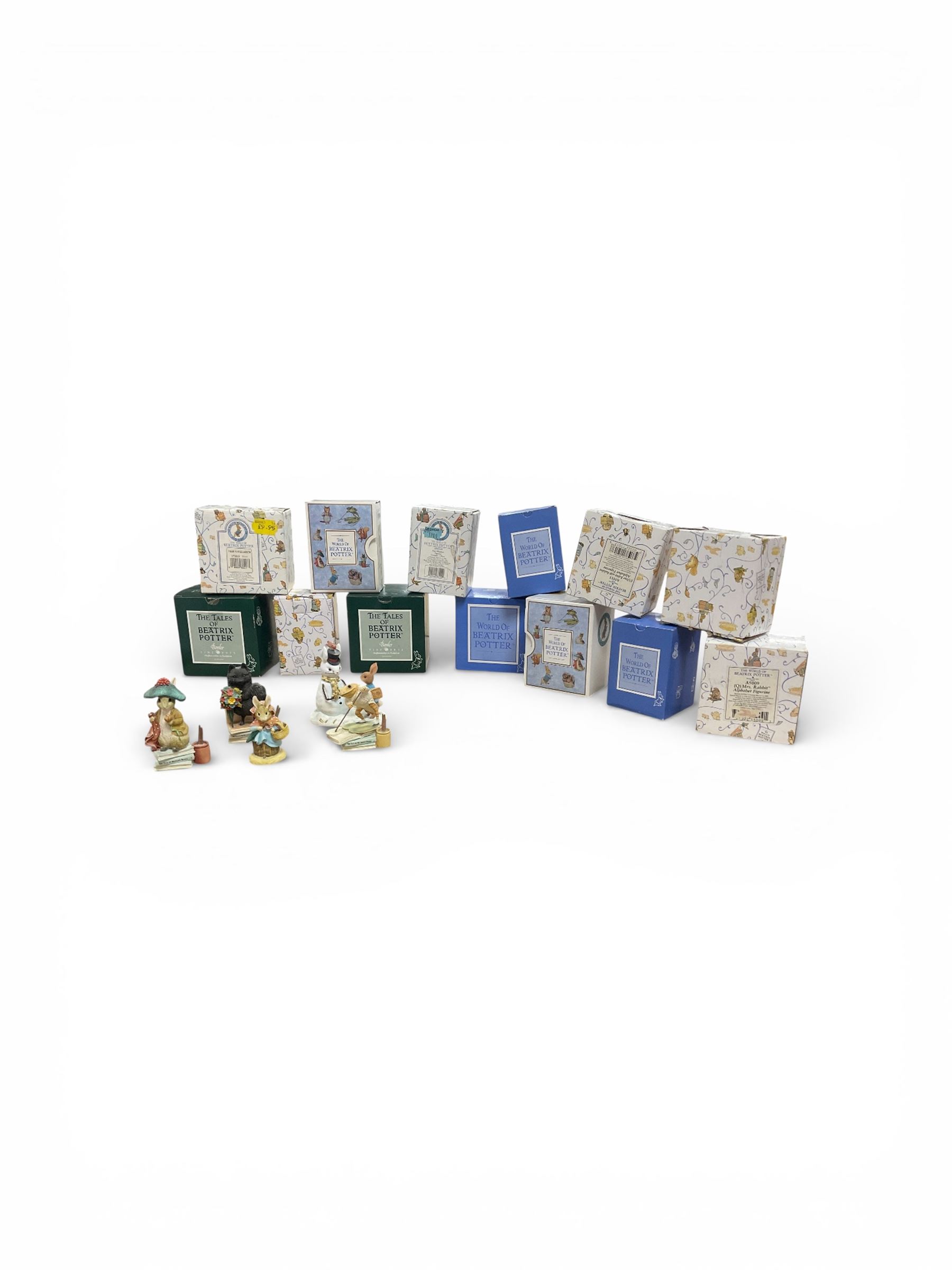 Collection of The World of Beatrix Potter figures