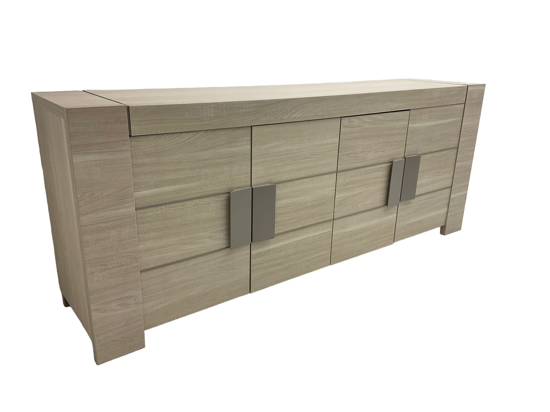 Wayfair Veasley - washed oak finish four door sideboard