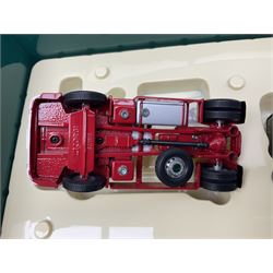 Corgi Eddie Stobart - two limited edition Hauliers of Renown sets; CC99203 Edward Stobart 1954-2011 Commemorative Set; and CC99202 1970-2010 40th Anniversary Set; both boxed (2)