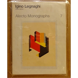  Igino Legnaghi (Italian 1936-): 'Sculptural Image', limited edition screenprint No.17/150 signed in pencil with 'ea' blindstamp 89cm x 67cm   