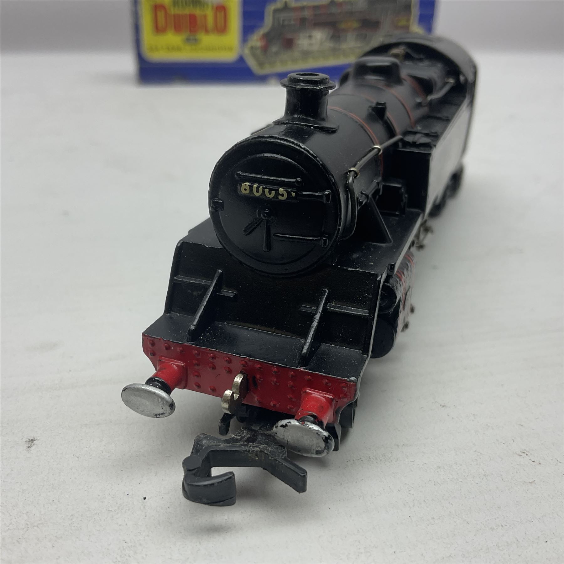 Hornby Dublo - 3-rail Class 4MT Standard tank 2-6-4 locomotive No.80059 in lined BR black; in original box