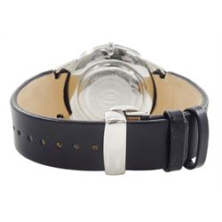 Accurist The Greenwich Commemoratives Celestial gentleman's quartz wristwatch, Ref. GMT300, on black leather strap, boxed