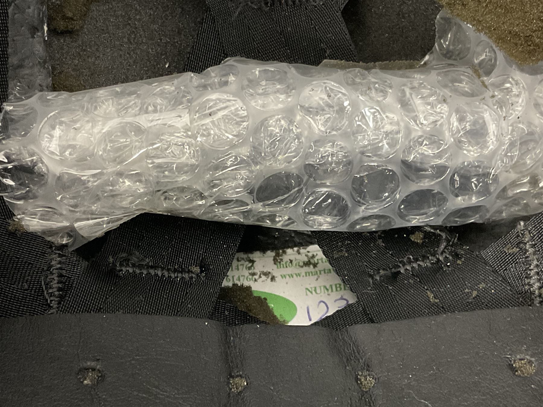 RAF Alpha MK 4 helicopter pilot's flying helmet, finished in white for civilian/rescue service use; reconditioned and avionics tested as working; black cloth cover to visor; fitted with boom microphone; medium size; in blue cloth carrying bag