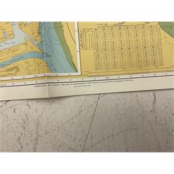 Two late 20th century charts of the River Humber entitled 'River Humber and the River Ouse and Trent' 1993 and 'River Humber Spurn to Barton Haven' (rolled)
