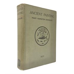 Mary Hamilton Swindler; Ancient Painting, Yale University Press, 1929