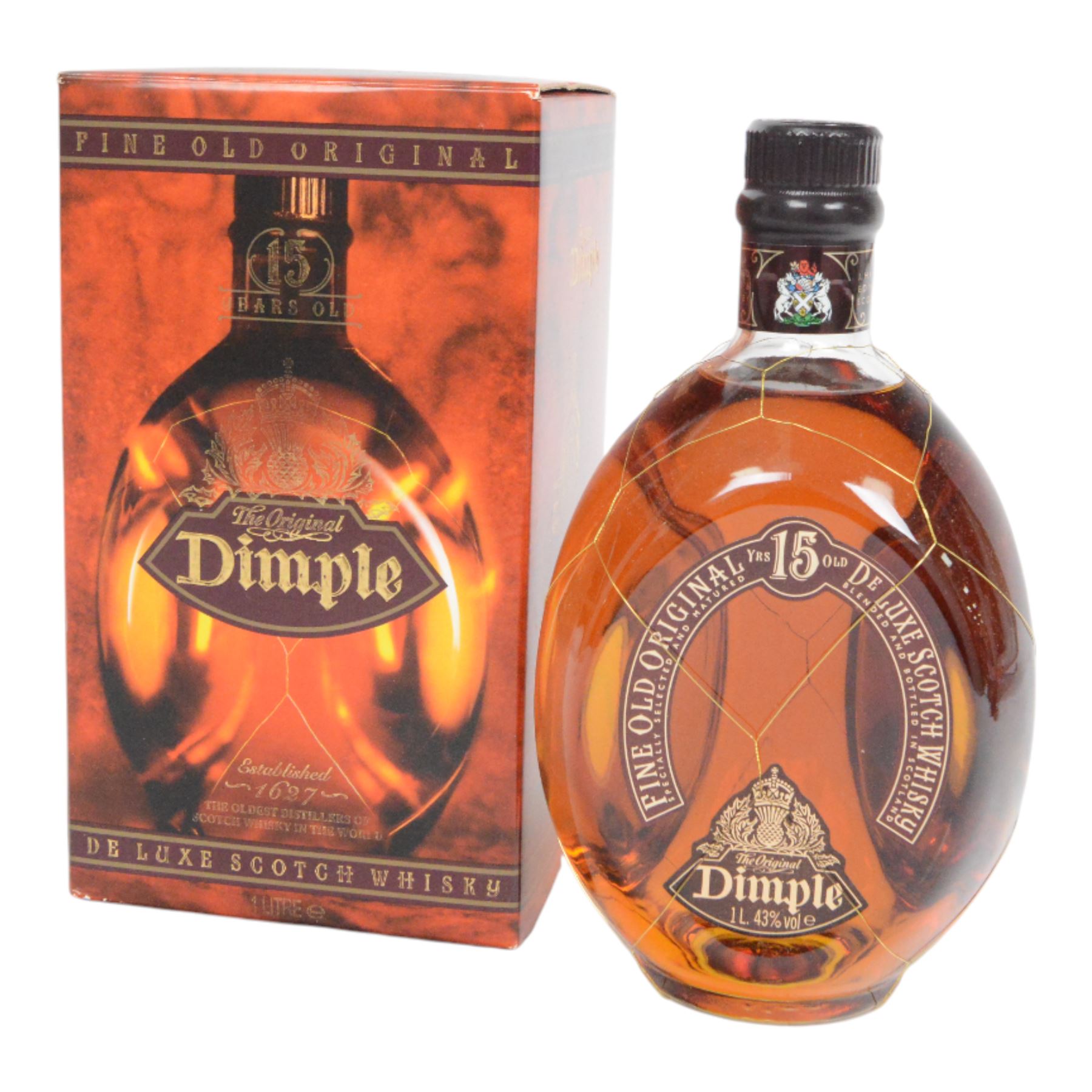 Mix alcohol; Dimple De Luxe Scottish whisky, J & B blended scotch whisky, Drambuie etc various contents and proof  