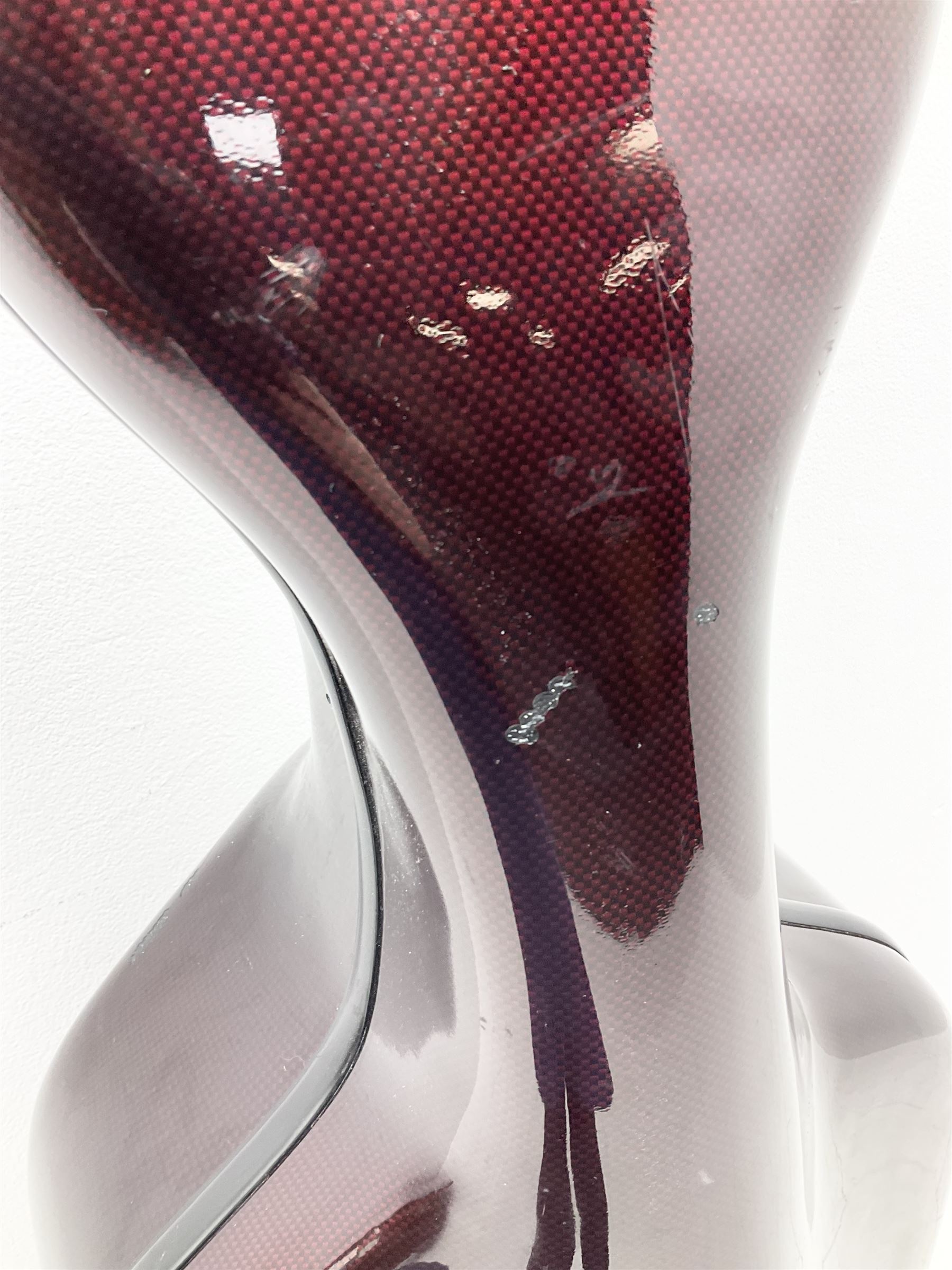 Alfred Stingl by Hofner cello, model AS-360 with 75.5cm two-piece maple back and ribs and spruce top, bears label with serial no.JO411-0706, L122cm; in carbon-fibre carrying case with bow