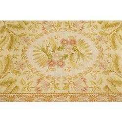 Two tapestries (Green 155cm, 91cm, 180cm, 125cm)