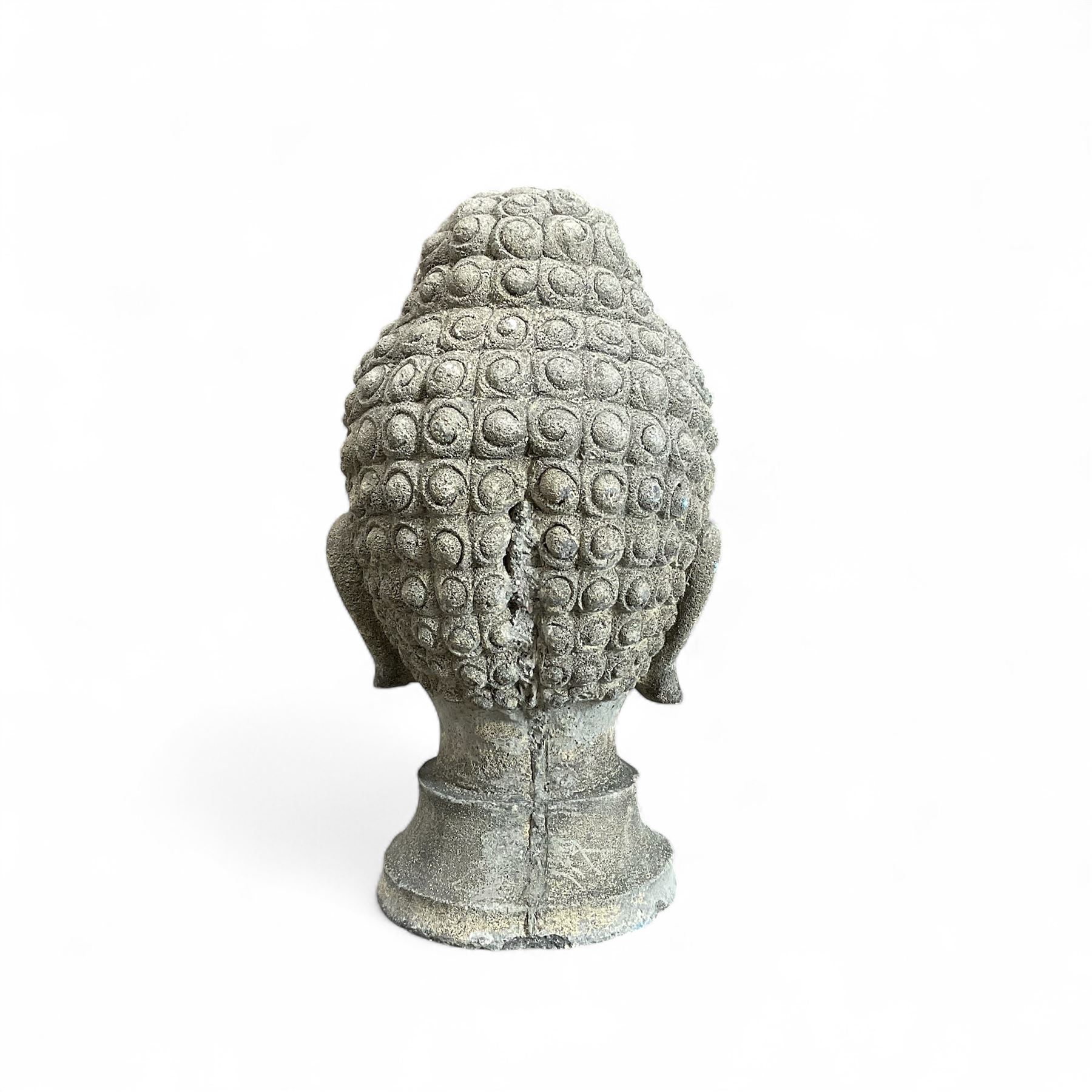 Small cast stone Thai Head