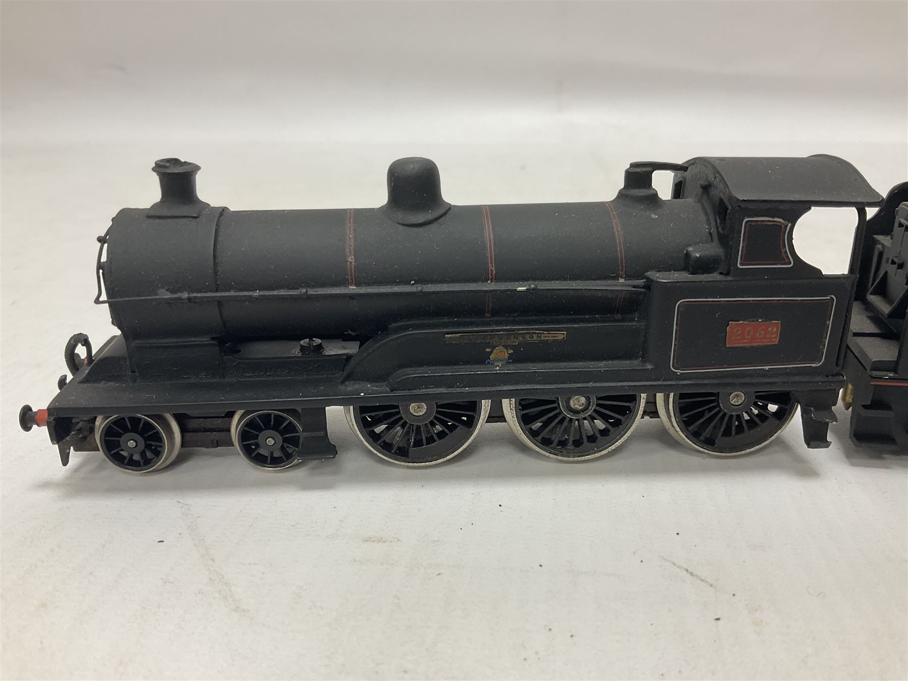 00' gauge - four kit built steam locomotives and tende