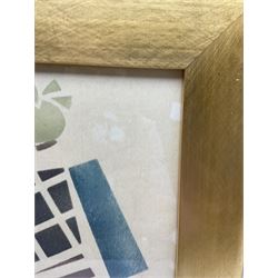 Vladimir Vasilyevich Lebedev (Russian 1891-1967): Walking Lady, lithograph 20cm x 28cm