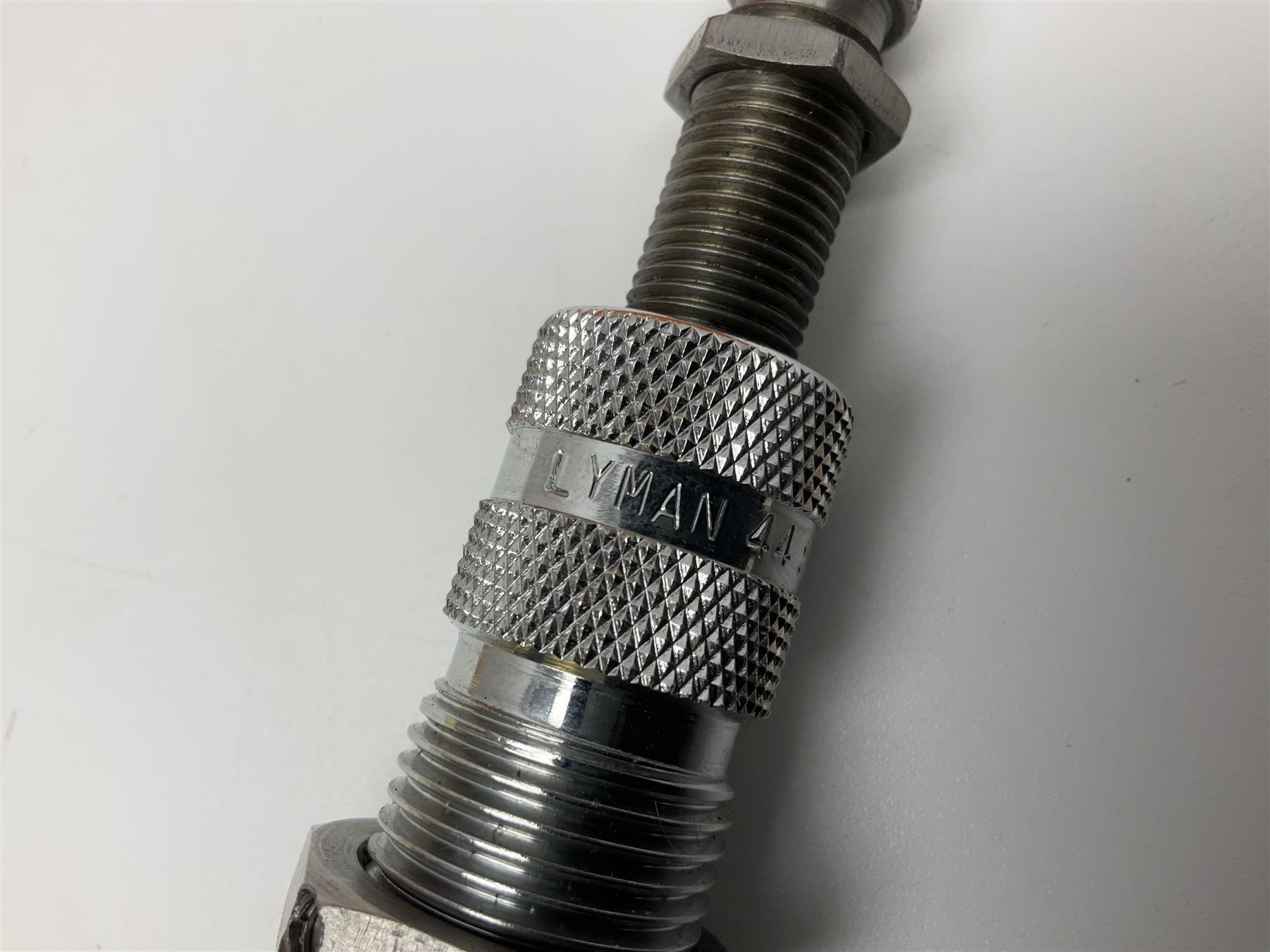 Two sets of reloading dies by Lyman comprising .303 British and  .44 Magnum; both in original boxes with paperwork