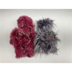 Six Charlie Bears, comprising limited edition Charlie Birthday Bear 2018 CB181946A, designed by Isabelle Lee, limited to 2000, Sharon CB181822B, Muffin CB191943B, and Raspberry Trifle CB631404, each designed by Isabelle Lee, Roman CB191807O, designed by Heather Lyell, and Angelica CB206018O, all with tags