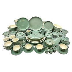 Denby Manor Green pattern part tea and d