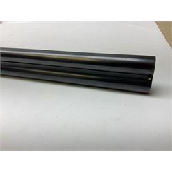 Smith Midgley Bradford 12-bore side-by-side double barrel side-lock ejector shotgun with 71cm barrels, engraved action with patented top lever, ivy leaf fences and top safety, walnut stock with chequered grip and fore-end, serial no.62409 to barrels and 1481 to action, L115cm overall SHOTGUN CERTIFICATE REQUIRED