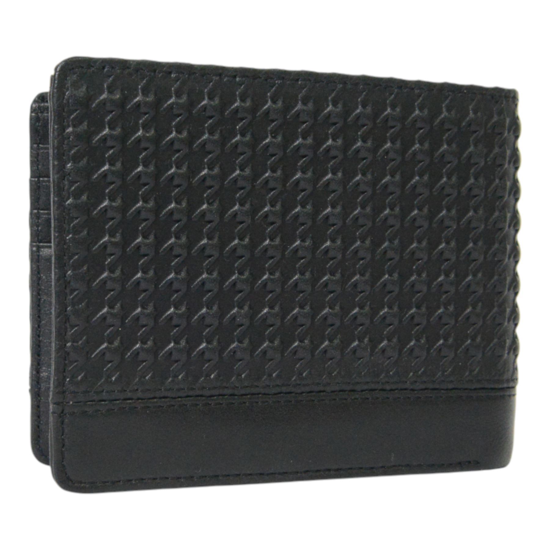 Porsche men's leather wallet, with protective slip cover in original box, wallet H9cm, L12cm 