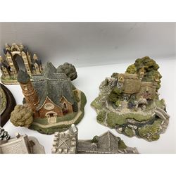 Sixteen Lilliput Lanes,to include, York Minster, St Patrick's Church, Convent in the Wood, St Stephens Church etc, tallest H16cm 