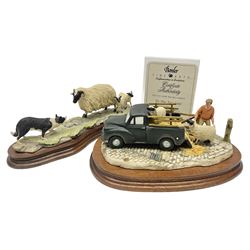 Two Border Fine Arts figure groups, comp