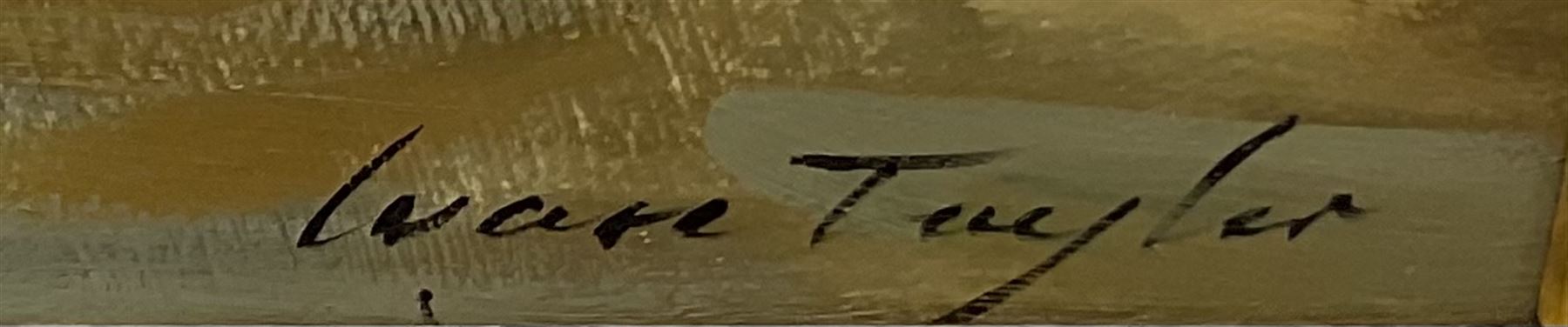 Ivan Taylor (British 1946-): Staithes Beck, oil on board signed 39cm x 49cm