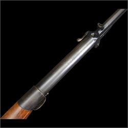 B.S.A, L model .177 air rifle No.L31512, circa 1927, overall L101cm
