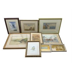 Collection of early 20th century and later watercolours