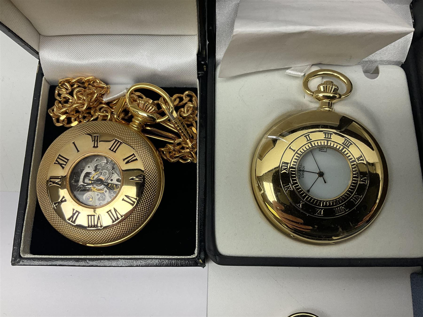 Four gentleman's quartz wristwatches including Tissot gold-plated