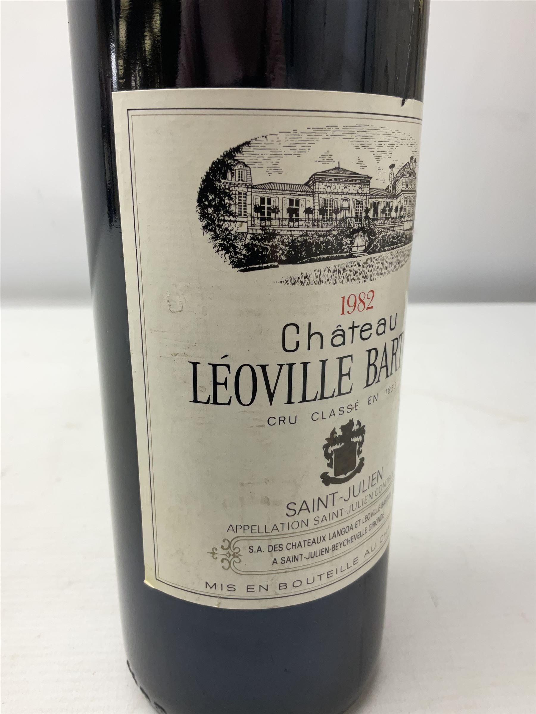 Chateau Leoville Barton, 1982, SaintJulien, 750ml, unknown proof