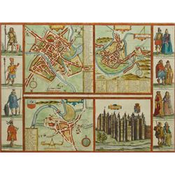 Frans Hogenberg (Flemish/German 1535-1590) and Georg Braun (German 1541-1622): 'Yorke (Yor...