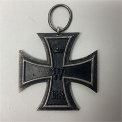 WWI German Iron Cross Second Class with suspension ring