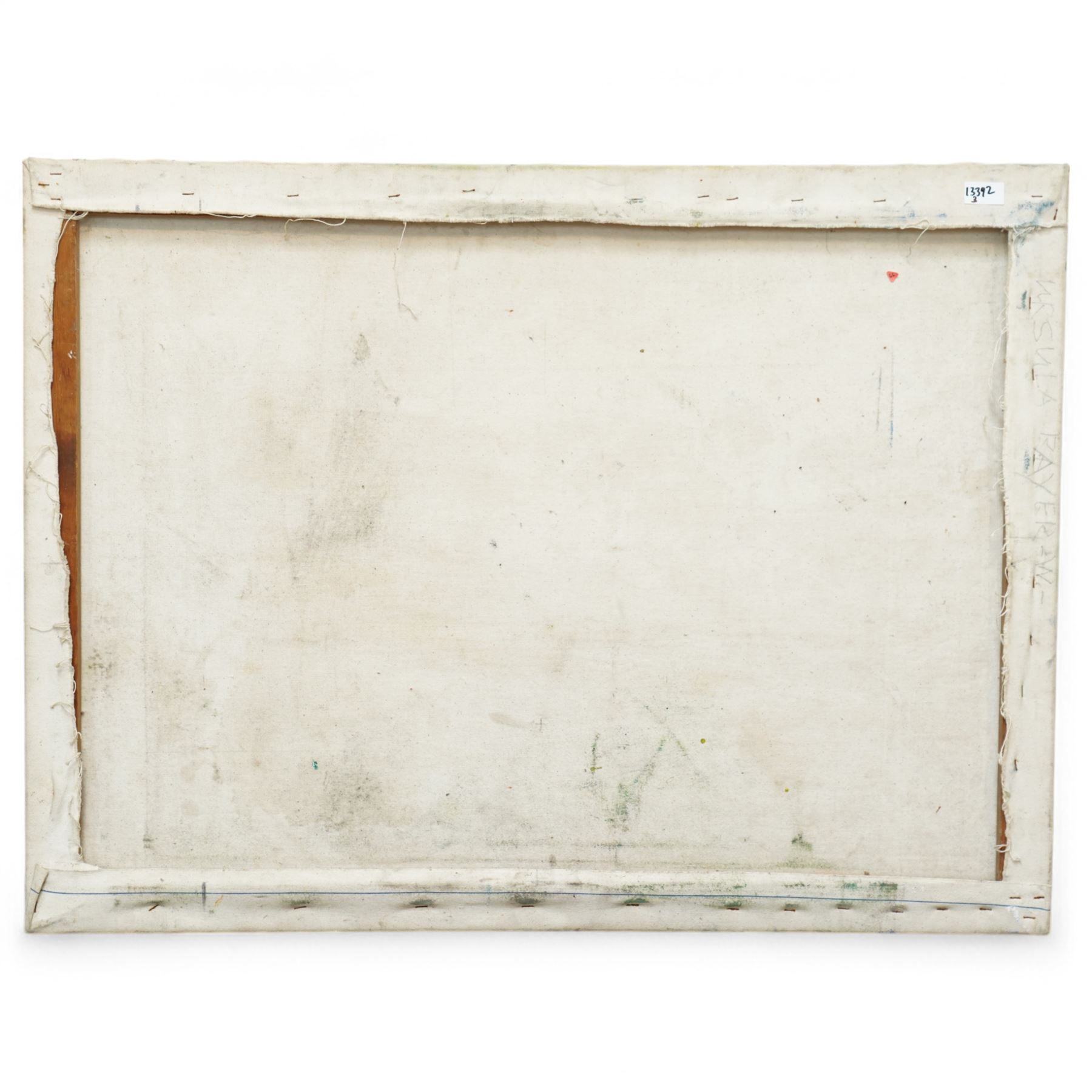 John Gilbey Bowles (British 1929-2011): Stormy Skies over an English Coastal Town, oil on canvas unsigned 76cm x 102cm
Provenance: direct from the family of the artist