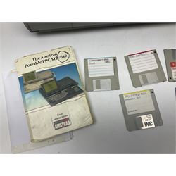 Amstrad PPC640 computer, with accessories