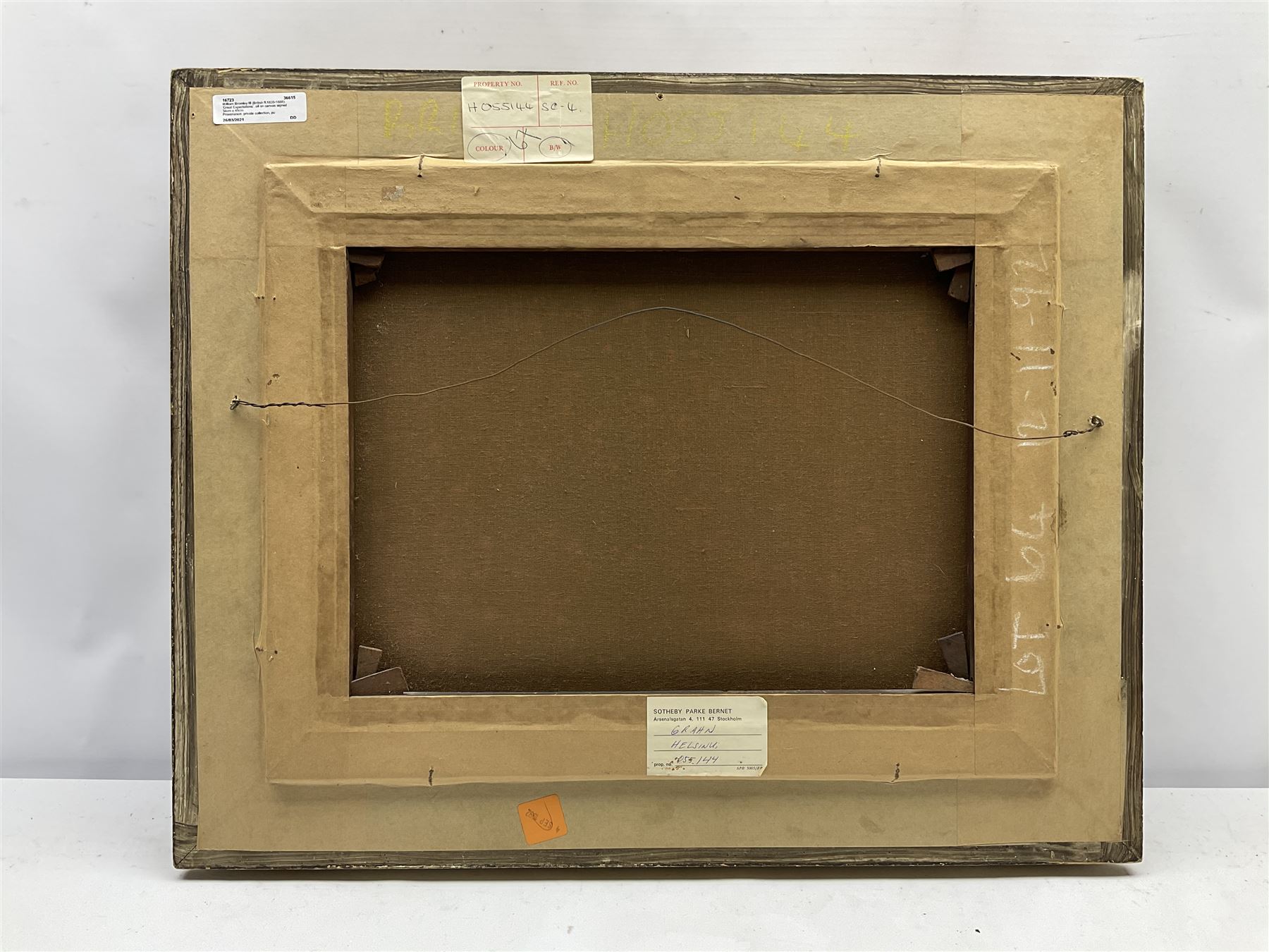 William Bromley III (British fl.1835-1888): 'Great Expectations', oil on canvas signed 34cm x 45cm
Provenance: purchased by the vendor Sotheby's London (via Stockholm) 12th November 1992, Lot 64