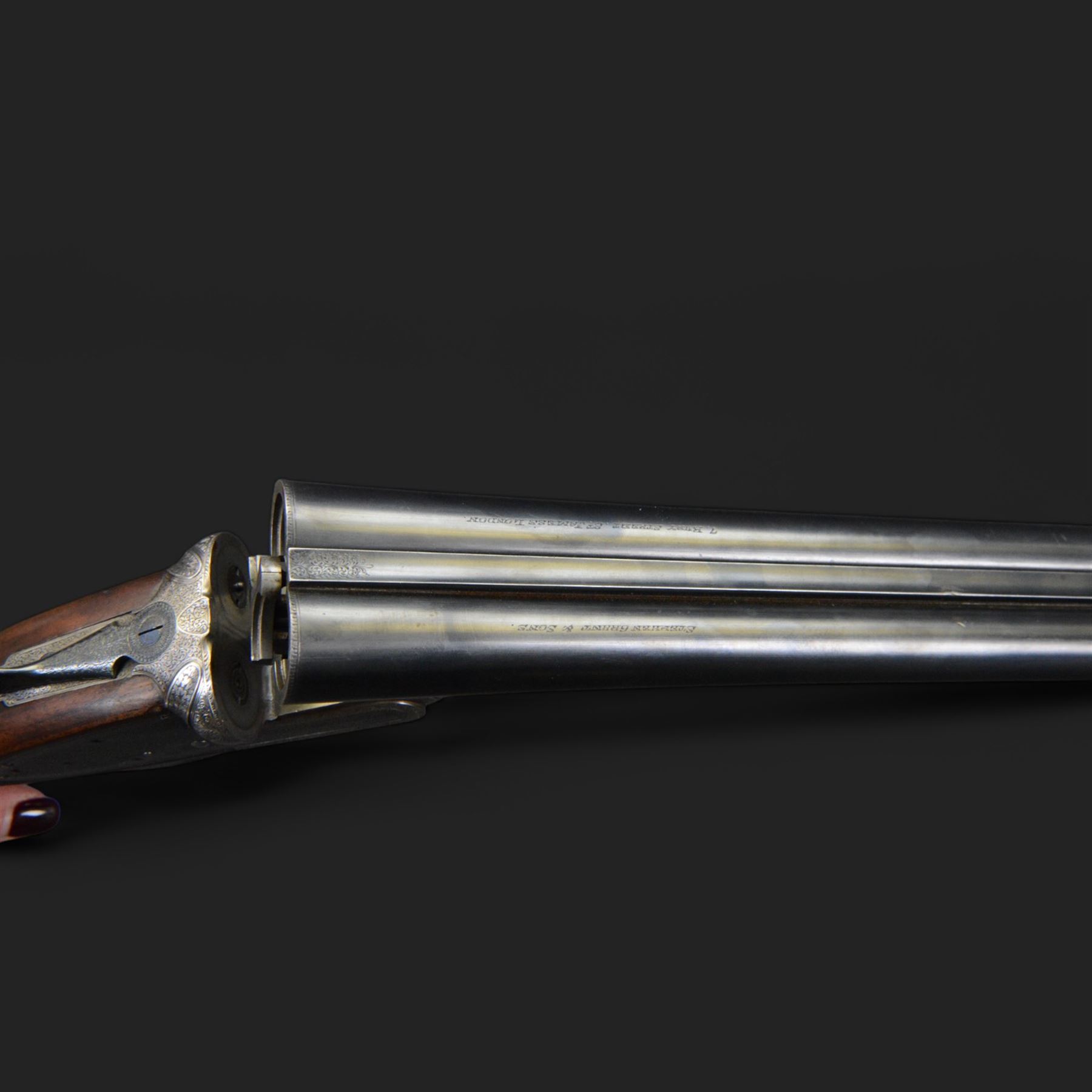 SHOTGUN CERTIFICATE REQUIRED - Stephen Grant Shotgun & Sons, 12 bore sidelock ejector side by side double barrel shotgun with 71cm (28