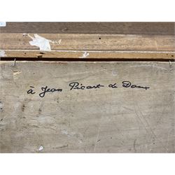 Charles Picart Le Doux (French 1881-1959): Female Nude on a Couch, oil on panel signed and dated '32, 37cm x 45cm
Provenance: inscribed verso 'a Jean Picart Le Doux', presumably a gift to his son Jean Picart Le Doux, also a well known artist.