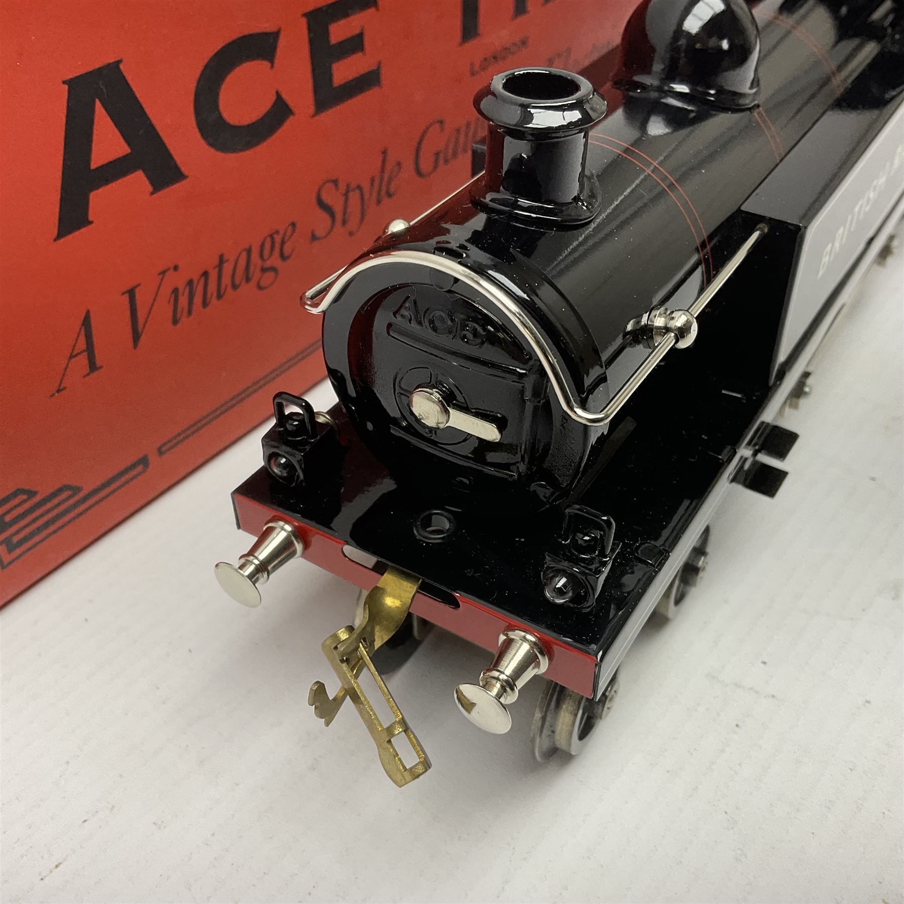 Ace Trains '0' gauge - E/2BR 4-4-4 tank locomotive No.32085 in BR black; boxed with original packaging