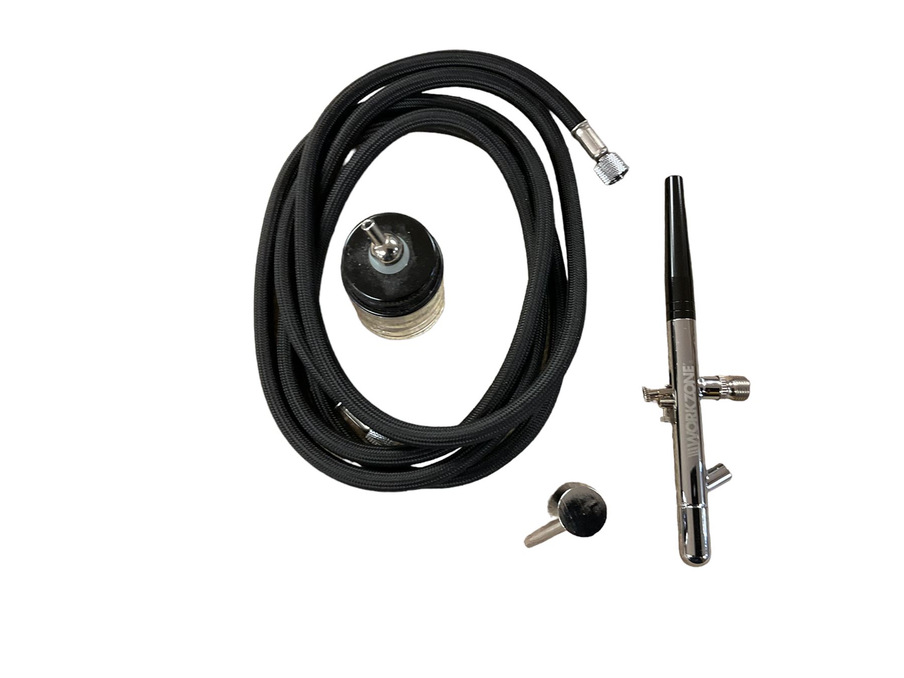 Workzone air compressor with attachments 