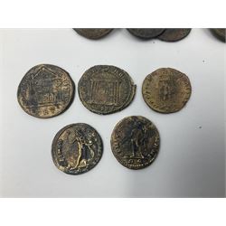 Roman Imperial Coinage, Constantine the Great, Maxentius, and further bronze folles circa 294-317AD, various mints (50)