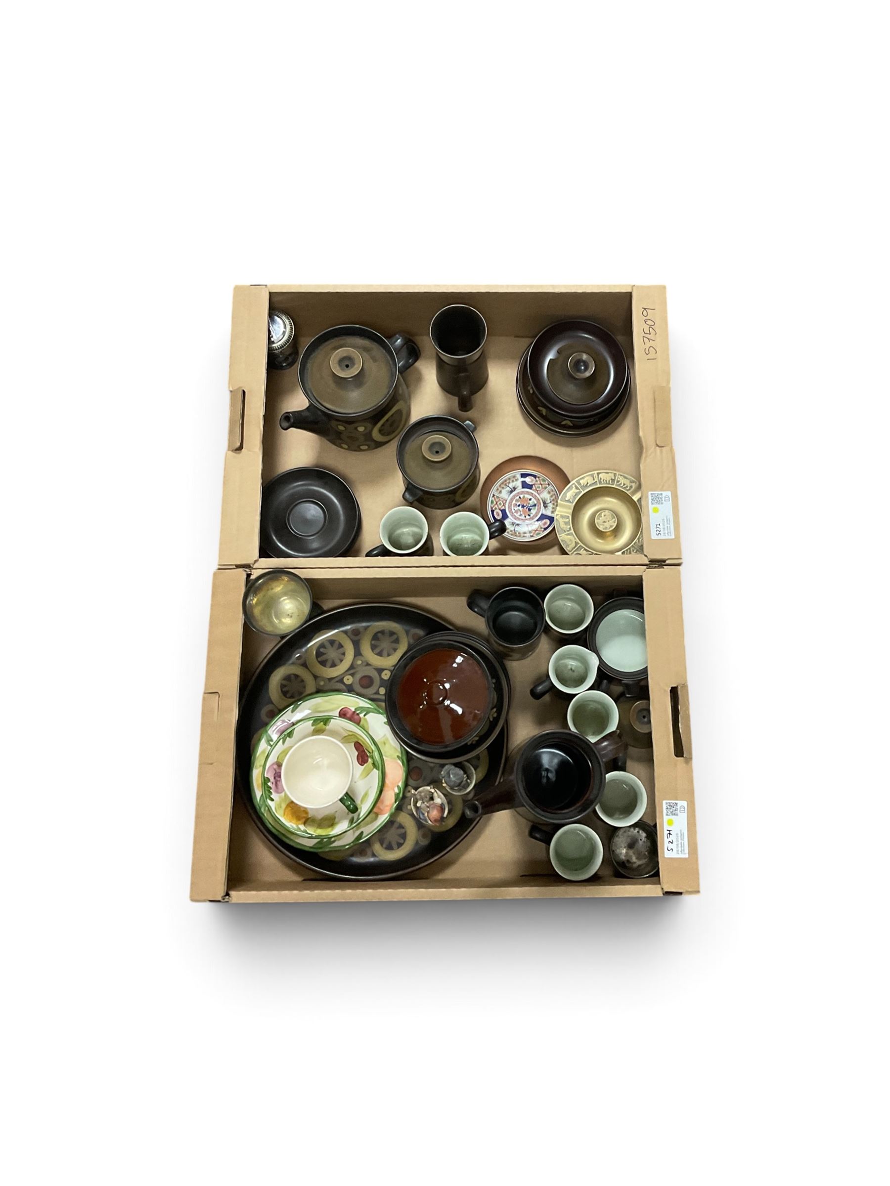 Denby Arabesque tea and coffee service, together with any other collectables