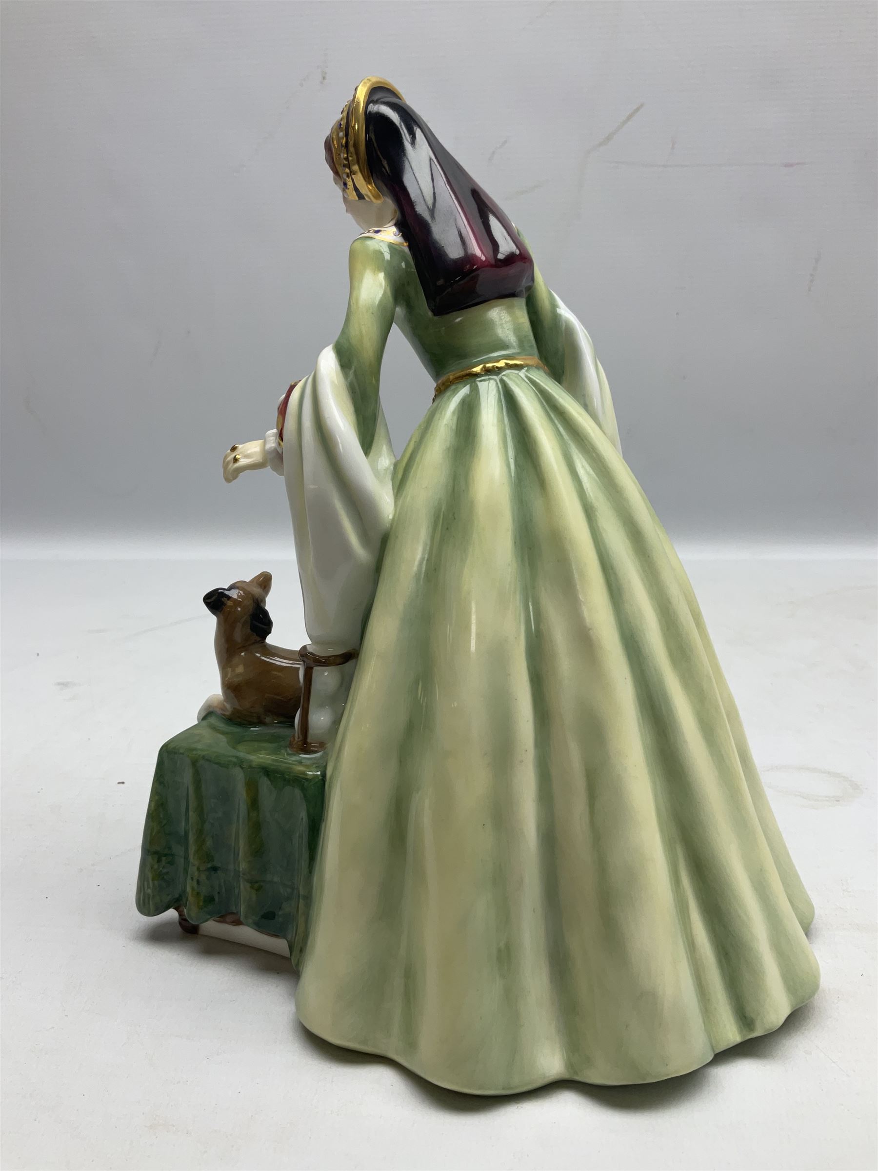 Royal Doulton limited edition Lady Jane Grey figure, HN3680, 2621/5000, H21cm