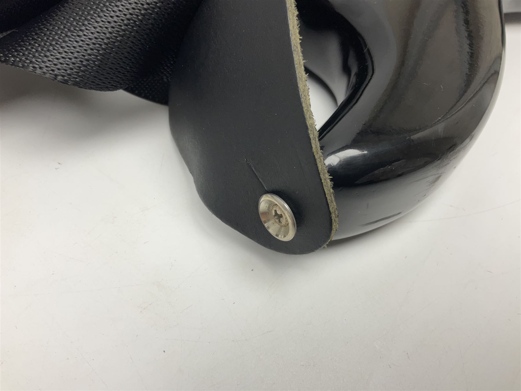 Encore black electric cut-away guitar L96cm; and Spanish Victor Garcia model 187 acoustic guitar, bears label dated 1972 L99cm; each in soft carrying case (2)