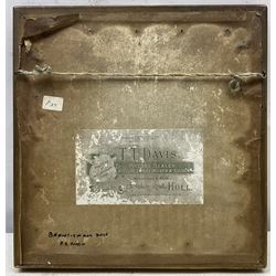 Frederick Schultz Smith (Hull 1860-1925): 'Brantingham Dale' - East Yorkshire, circular watercolour signed 14cm diameter