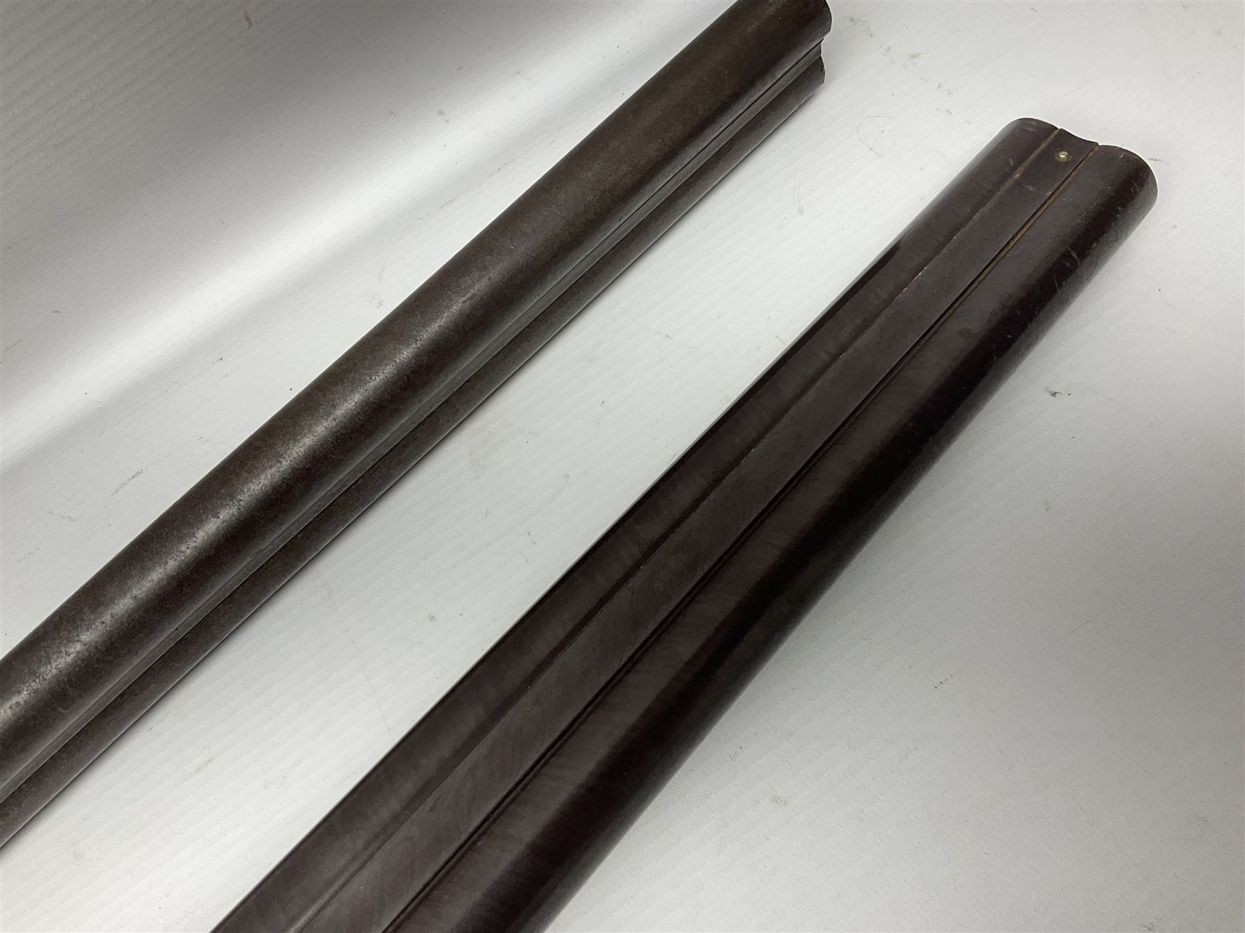 SHOTGUN CERTIFICATE REQUIRED - 19th century John Adams of London 12-bore double barrel side-by-side hammer gun with screw under-lever opening, 76cm (30