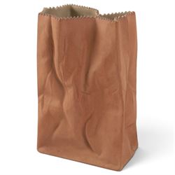 Tapio Wirllala for Rosenthal - Late 20th century novelty paper bag vase, model as a slight...