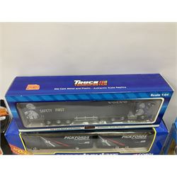 Corgi - sixteen 1:64 scale vehicles comprising ten Superhaulers; TY86650, TY86641, TY86661, TY86655, TY86652, TY87006, TY86605, TY87004, TY87002 and 59512; five Corgi Wheelz models comprising TY86636, TY86733, TY86815, TY87018, TY87019; with a further example from Saico 46601 (16)