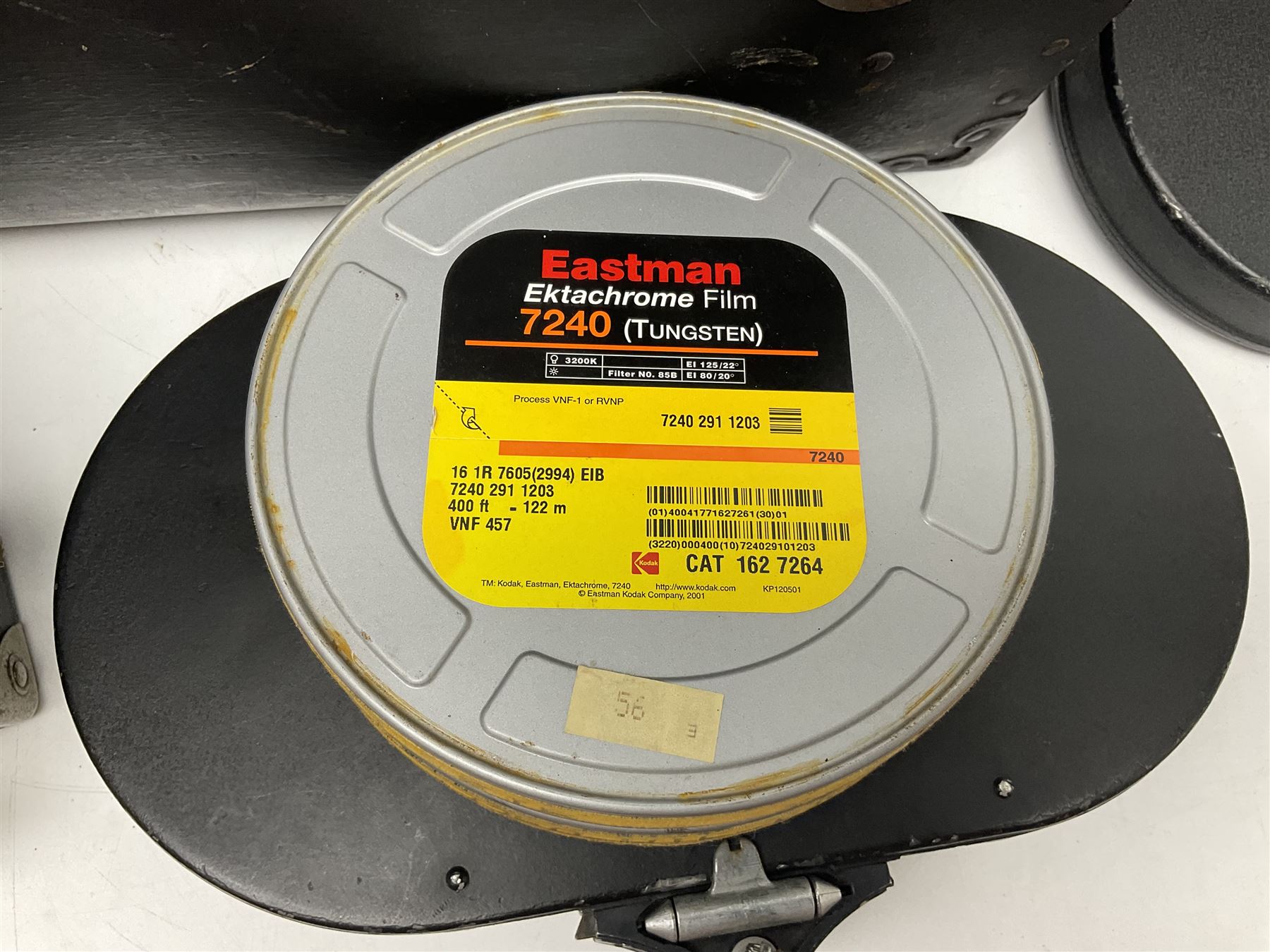 Arriflex 16 camera body, serial no. 11250, three 400ft magazines, cased filter set, 'Angenieux-Zoom Type 4x17.5B F.17.5-70mm' lens, serial no. 1199886 cases and other Addiflex equipment in hard case 