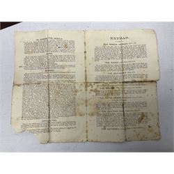 James G Weir 'The Globe' hand-cranked sewing machine, circa 1872, in black finish with gilt and flower painted decoration, the bed stamped Ja's G. Weir, 2 Carlisle Street, Soho Sq., London, with walnut locking carrying case and original manual, boxed H25cm 