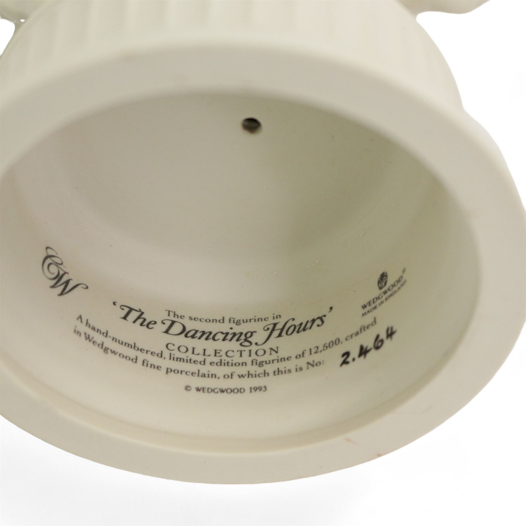 Set of six limited edition Wedgwood 'The Dancing Hours