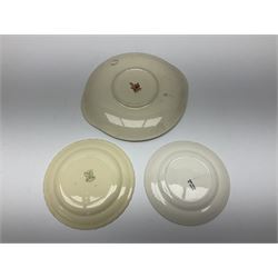 Roseville pine cone bowl, impressed 632-3