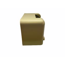 Bush Bakelite radio in cream H23cm, L39cm.  